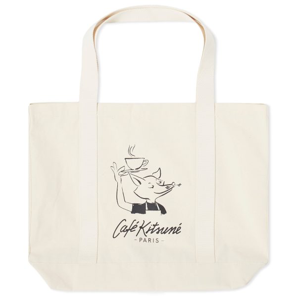 Café Kitsune Fox Tote Bag