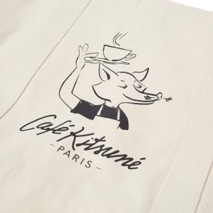 Café Kitsune Fox Tote Bag
