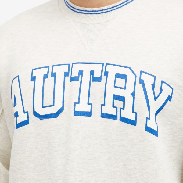 Autry Embossed Outline Logo Crew Sweat