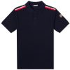 Moncler Tricolor Polo Shirt