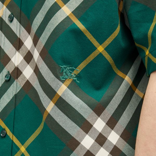 Burberry EKD Logo Short Sleeve Check Shirt