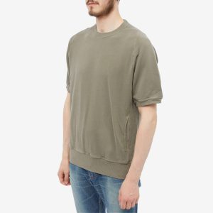 Nonnative Dweller Overdyed Short Sleeve Sweatshirt