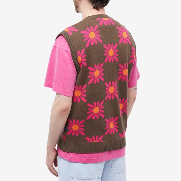 Awake NY Floral Sweater Vest