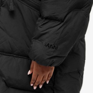 GANNI Soft Puffer Oversized Coat