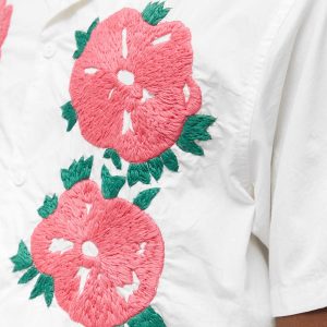 NOMA t.d. Flower & Cactus Hand Embroidery Vacation Shirt