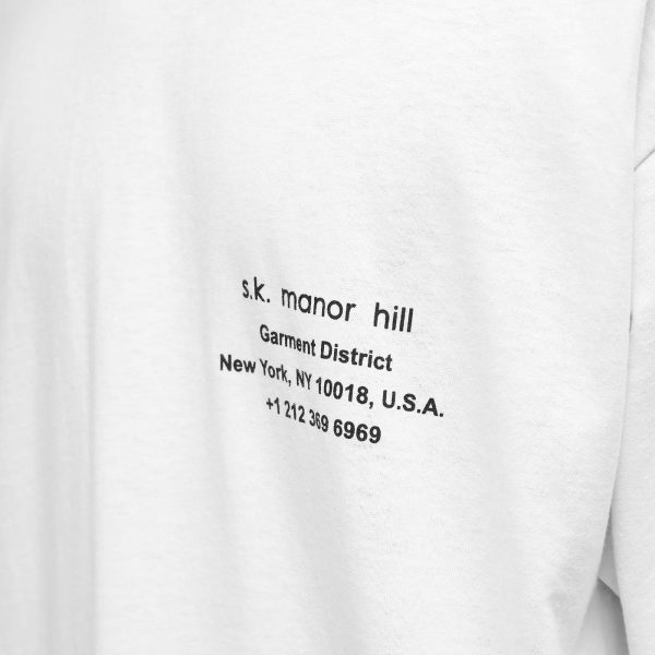 s.k manor hill Long Sleeve Biz T-Shirt