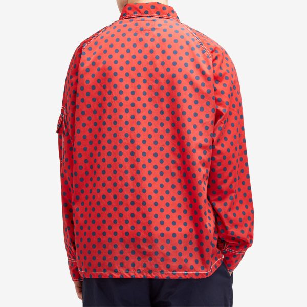 Beams Plus Polka Dot Sports Shirt Jacket