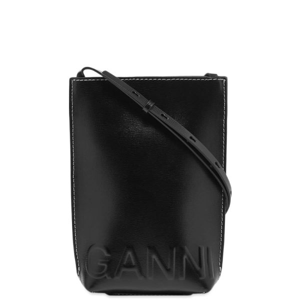 GANNI Cross Body Logo Bag