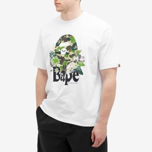 A Bathing Ape Flora Ape Head T-Shirt