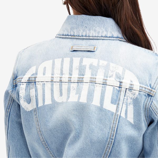 Jean Paul Gaultier Logo Denim Jacket