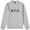 A.P.C. Vpc Multicolour Logo Crew Sweat
