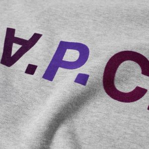 A.P.C. Vpc Multicolour Logo Crew Sweat