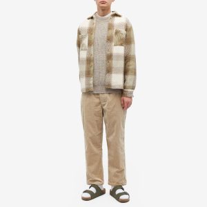 Wax London Ombre Check Whiting Overshirt