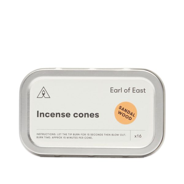 Earl of East Incense Cones - Sandalwood
