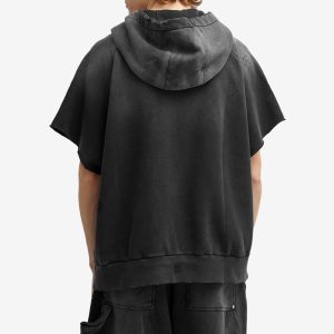 Givenchy Short Sleeve Raglan Hoodie