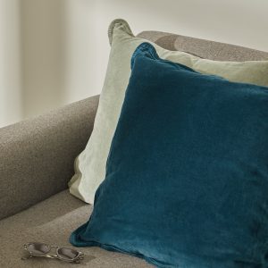 The Conran Shop Velvet Scallop Cushion Cover