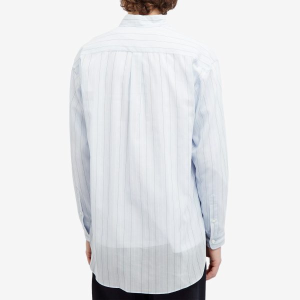 Auralee Finx Stripe Shirt