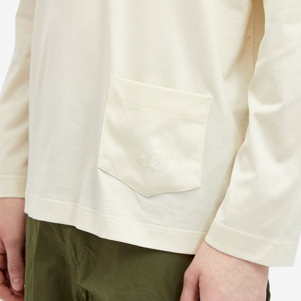 Sunspel x Nigel Cabourn Long Sleeve Pocket T-Shirt