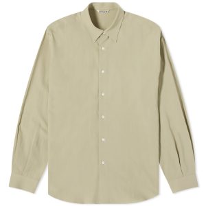 Auralee Hard Twist Cotton Silk Shirt