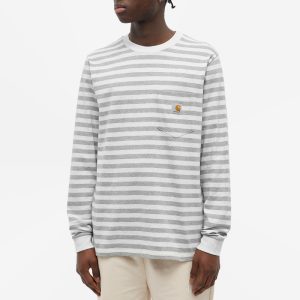 Carhartt WIP Long Sleeve Scotty Stripe Pocket T-Shirt