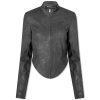 MISBHV Faux Leather Jacket