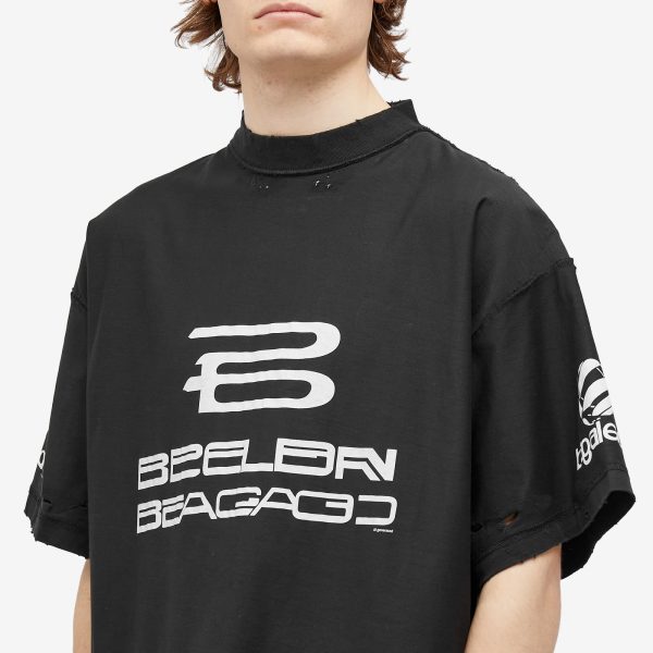 Balenciaga AI Logo Inside Out T-Shirt
