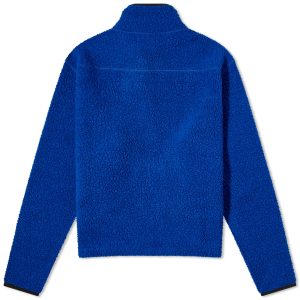 Drake's Boucle Wool Zip Fleece Jacket