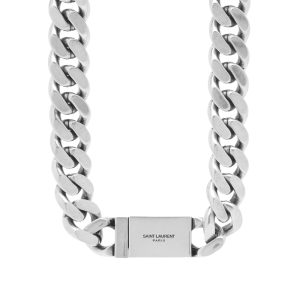 Saint Laurent Curb Chain Necklace