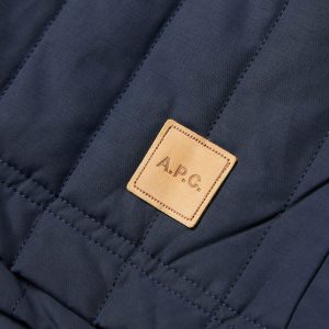 A.P.C. Hugo Quilted Shirt Jacket