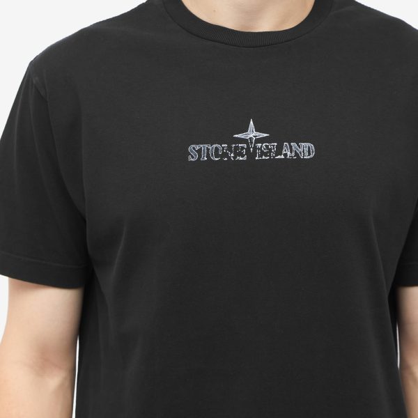 Stone Island Stamp Centre Logo T-Shirt