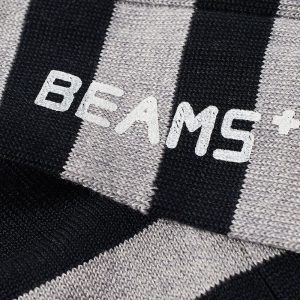 Beams Plus Rib Stripe Sock