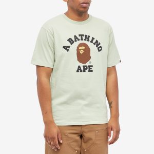 A Bathing Ape Pigment College T-Shirt