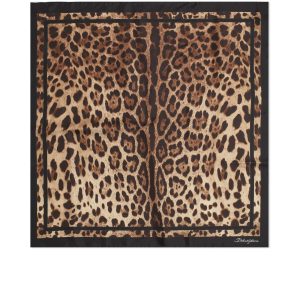 Dolce & Gabbana Leopard Scarf