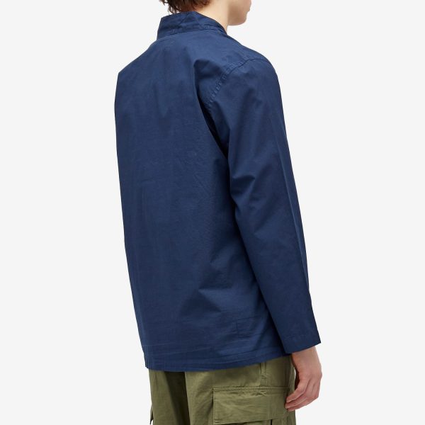 Universal Works Organic Poplin Tie Front Jacket