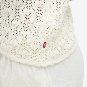 Levis Vintage Clothing Seaside Short Sleeve Knitted Top