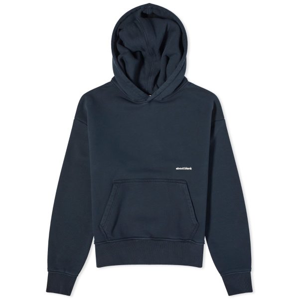 about:blank Box Logo Hoodie – END. Exclusive