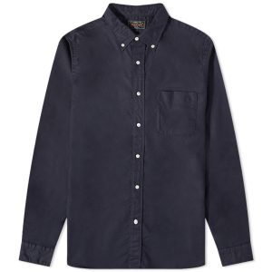 Beams Plus Button Down Solid Oxford
