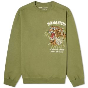 Maharishi Maha Tiger Embroidered Sweatshirt