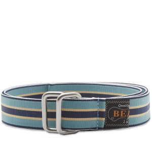 Beams Plus Grosgrain Tape Double Ring Belt