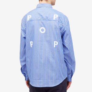 POP Trading Company Logo Striped Shirt