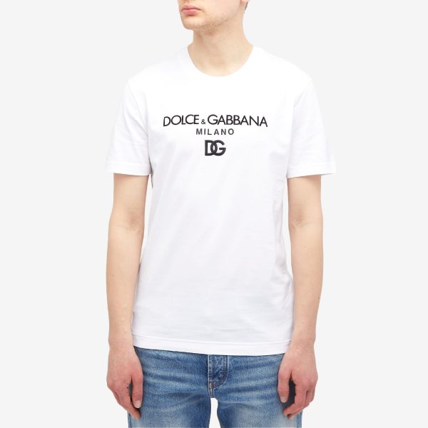 Dolce & Gabbana Logo Crew Neck T-Shirt