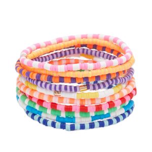 Roxanne Assoulin Technicolour Stripe Bracelets Set