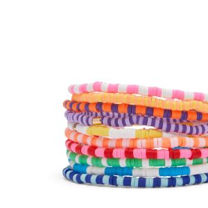 Roxanne Assoulin Technicolour Stripe Bracelets Set