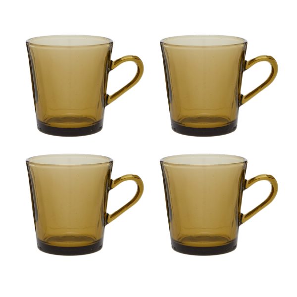 HKliving Coffee Cups - Set of 4