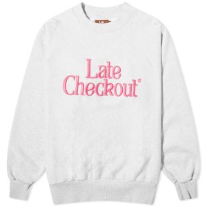 Late Checkout Logo Sweatshirt