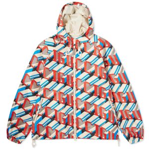Gucci Pixel Logo Hooded Jacket