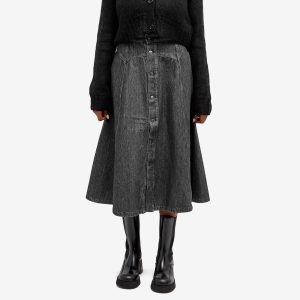 Wood Wood Agatha Denim Midi Skirt