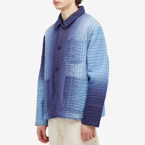 YMC Kantha Quilted Labour Chore Jacket