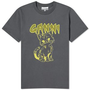 GANNI Ganni Kitty relaxed t-shirt