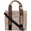 Ganni Recycled Tech Small Tote